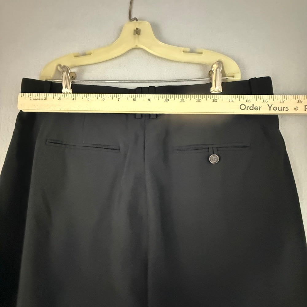 J.Crew Essential Pant Black Wide Leg Pleated High Rise Trousers Womens 12 - Picture 8 of 13
